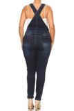 Nina Overall Dark Denim Jeans