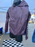 Maroon racer jacket