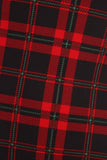 Red Plaid One-Piece Holiday PJ's